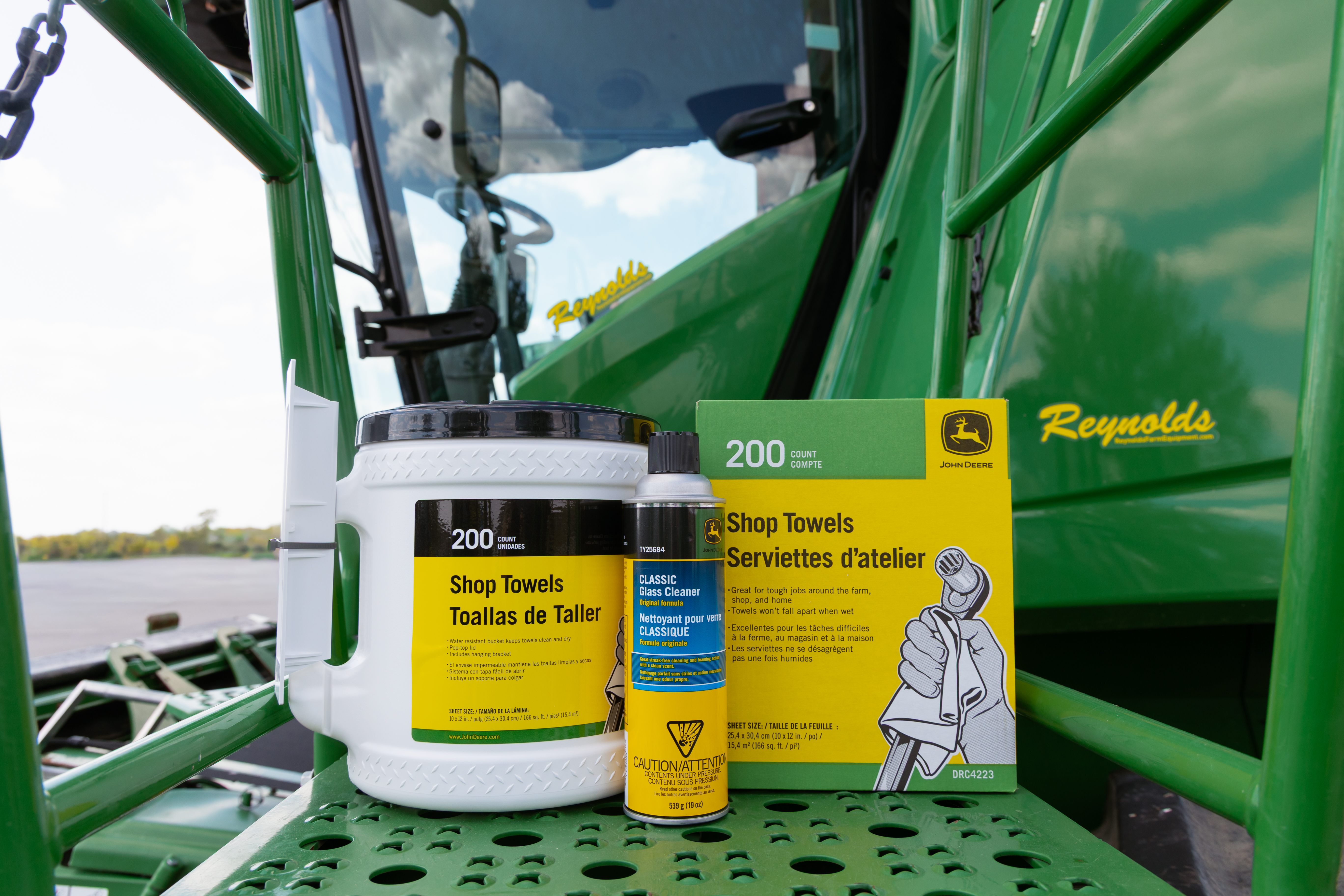 John Deere parts and shop supplies from Reynolds Equipment