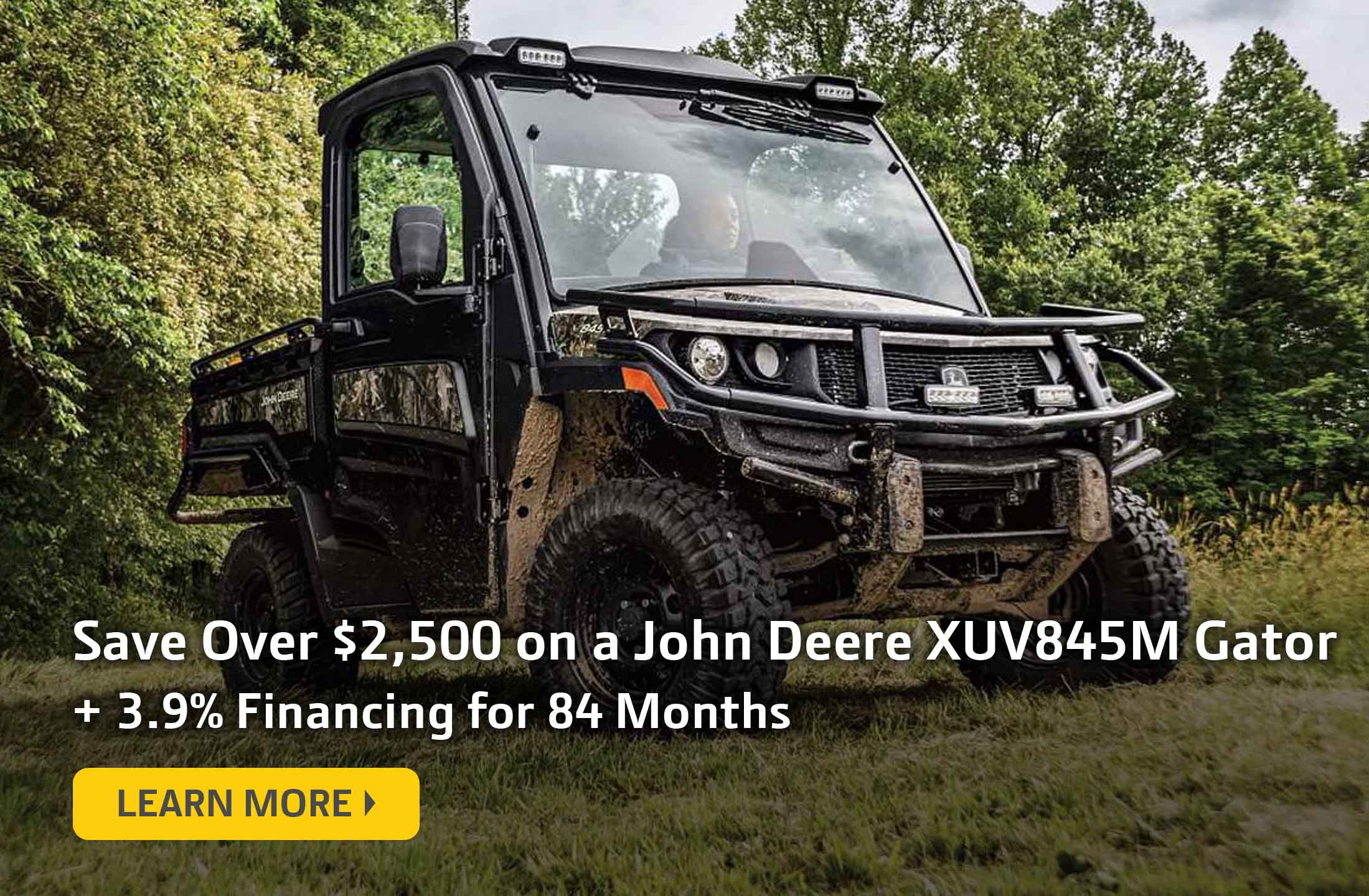John Deere XUV845M Savings