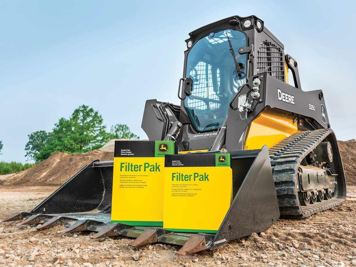 10% Off John Deere Filter Paks for Skid Steers and Compact Track Loaders