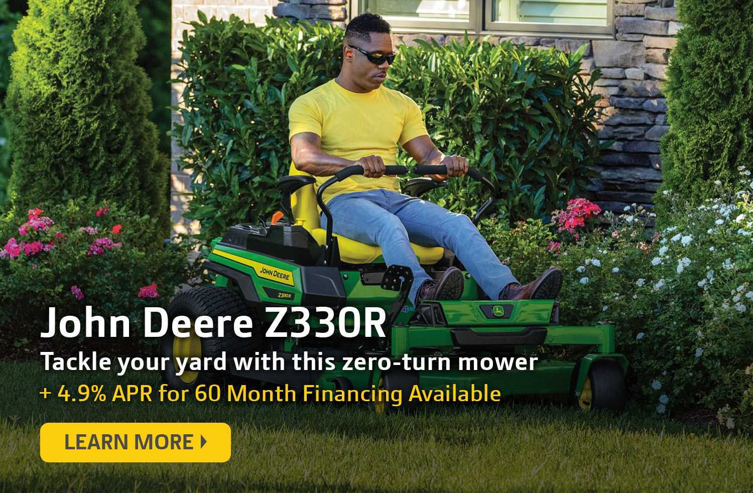 John Deere Z330R Savings