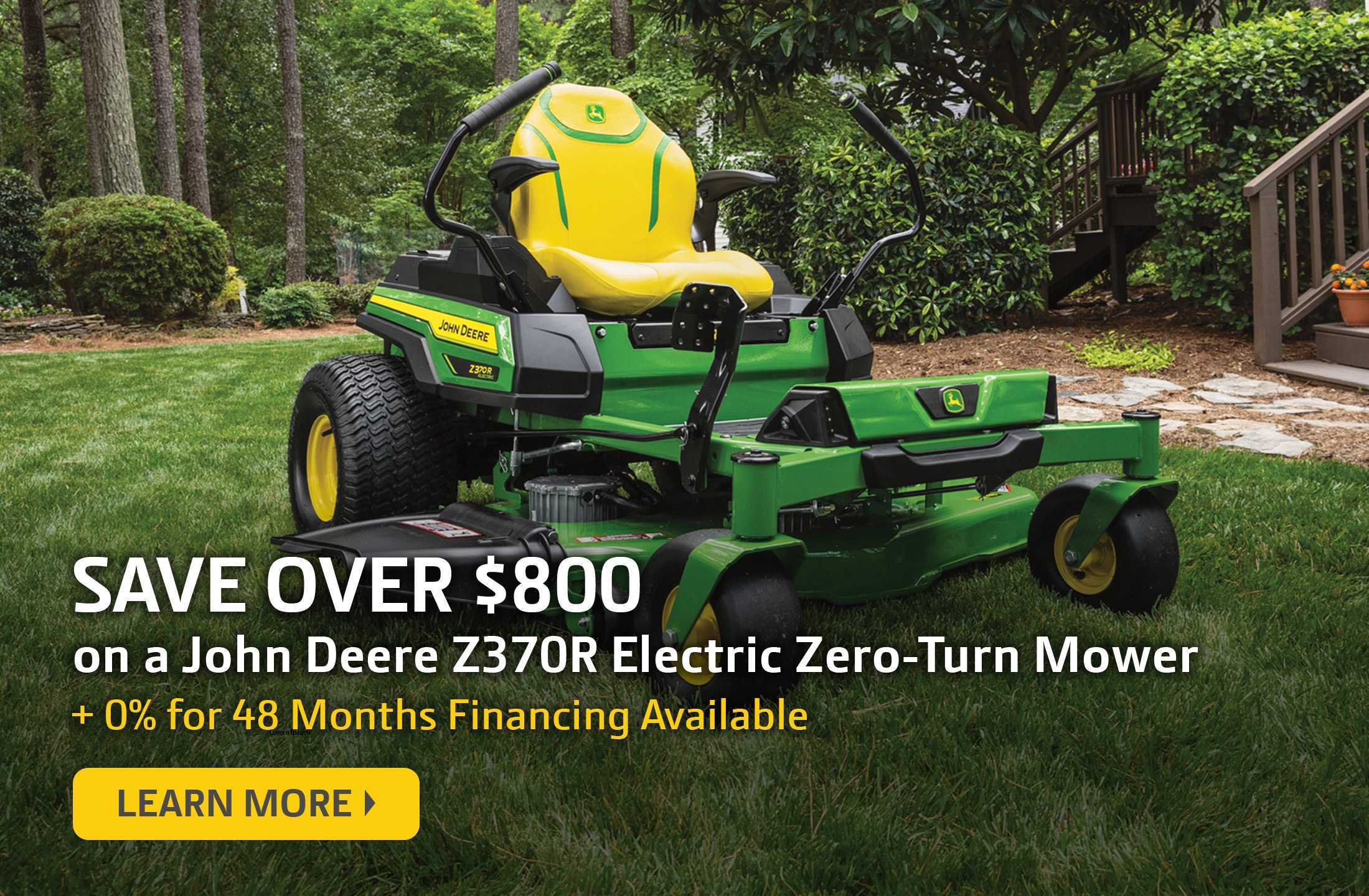 John Deere Z370R SALE