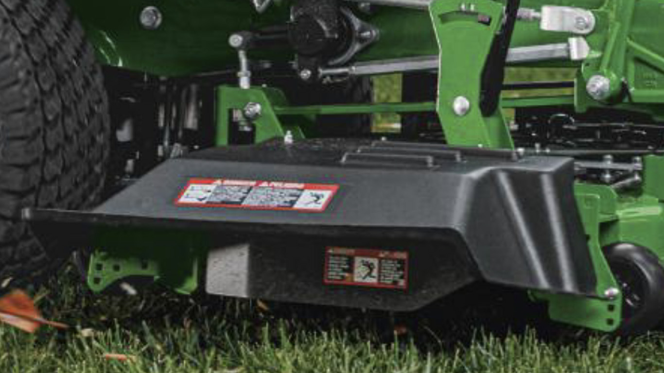 Mulch On Demand deck for QuikTrak