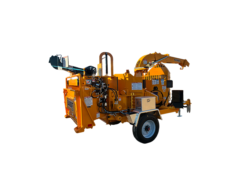 High Production Drum Chippers Towable