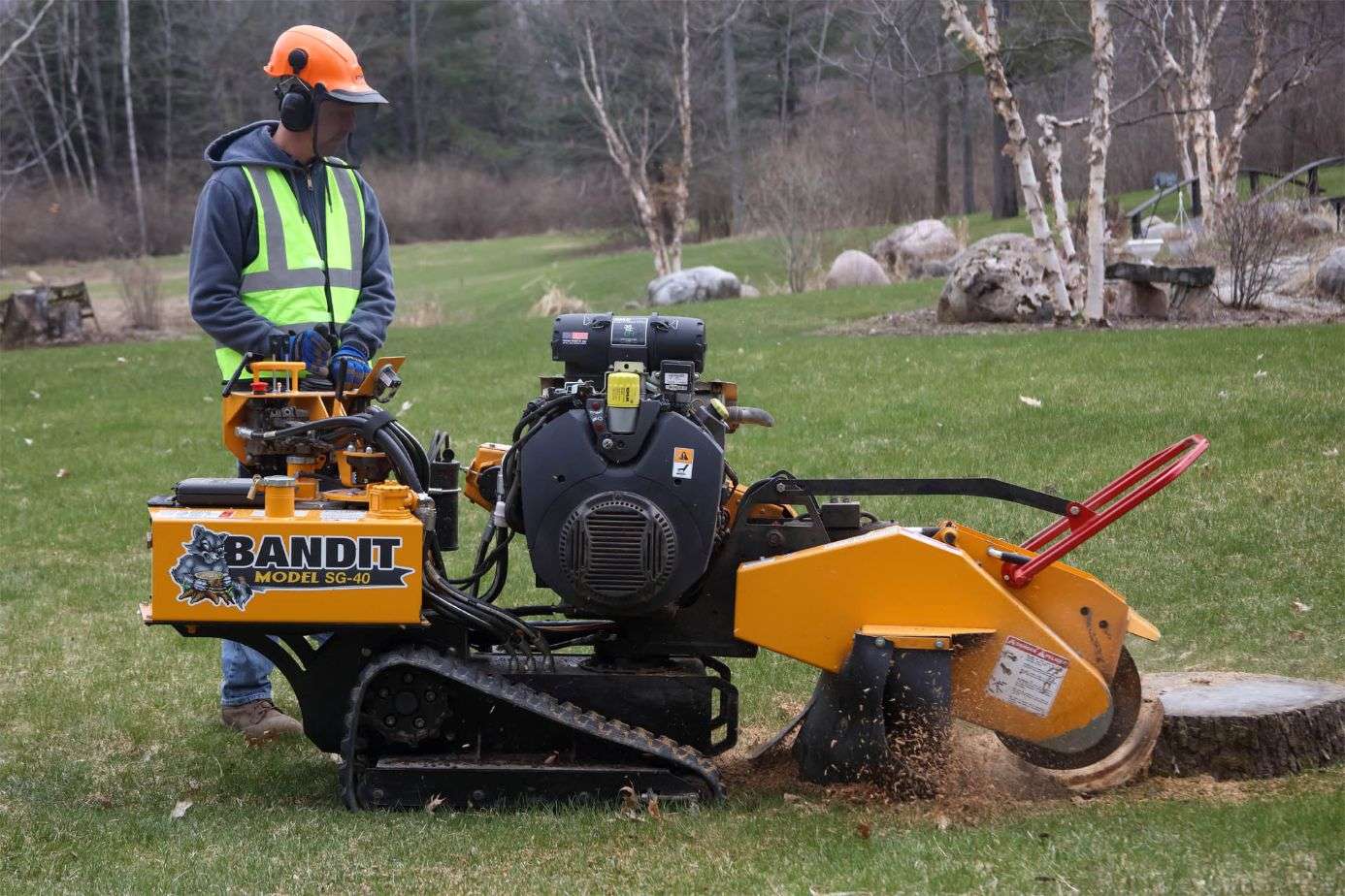 Walk Behind And Compact Stump Grinders