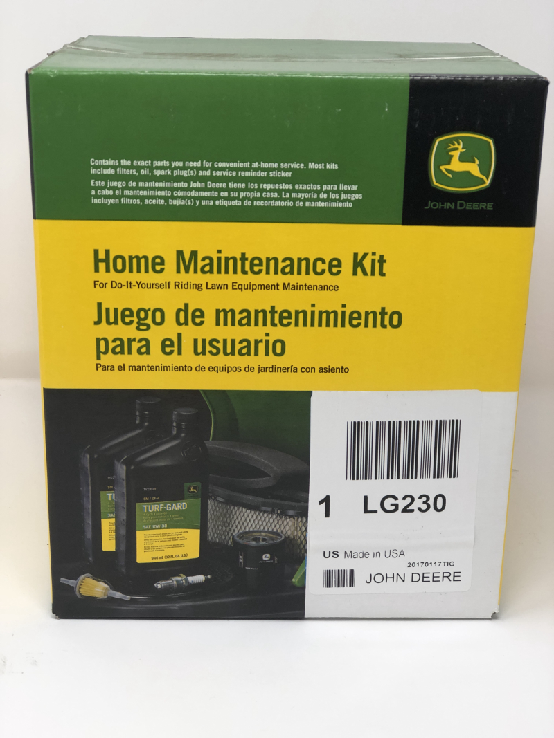 John Deere Original Equipment Maintenance Kit #LG230