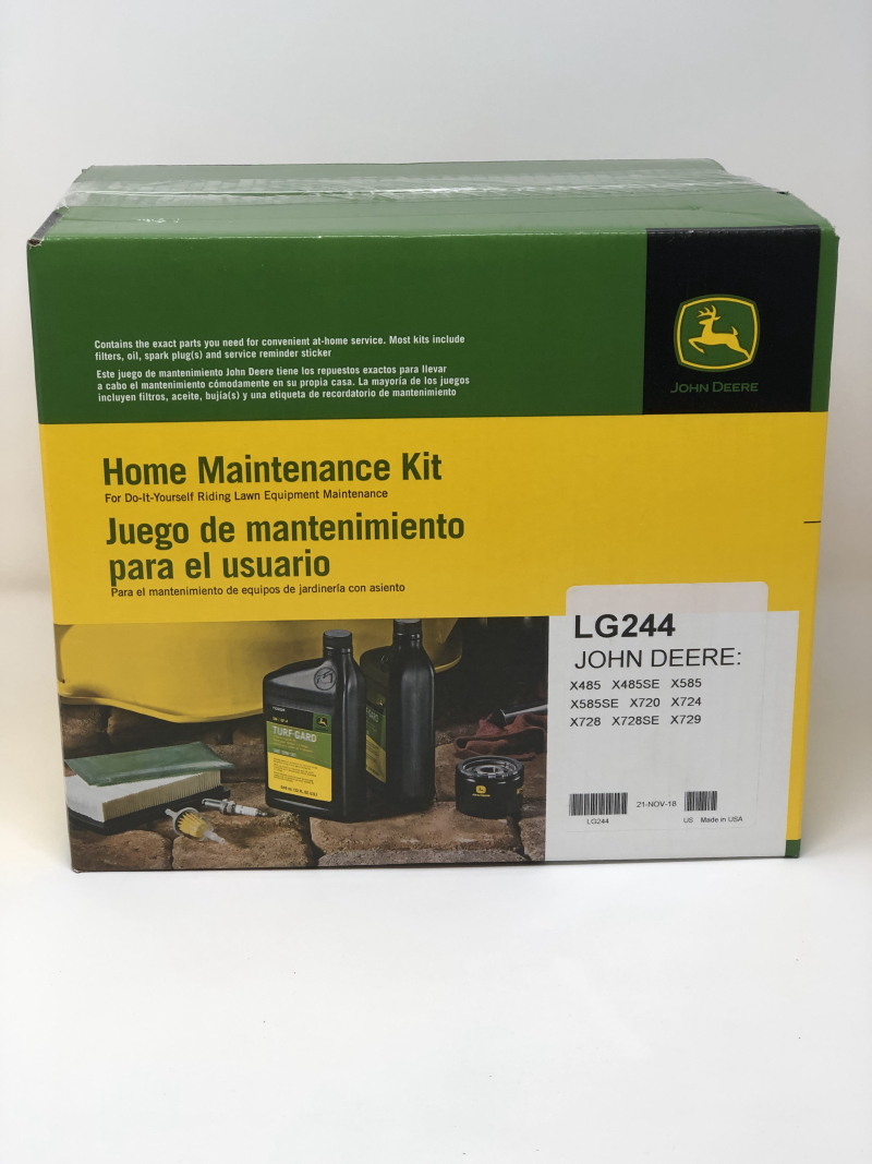 John Deere Maintenance Kit for X485 X728 X485SE X720 X724 X585SE ... X585 
