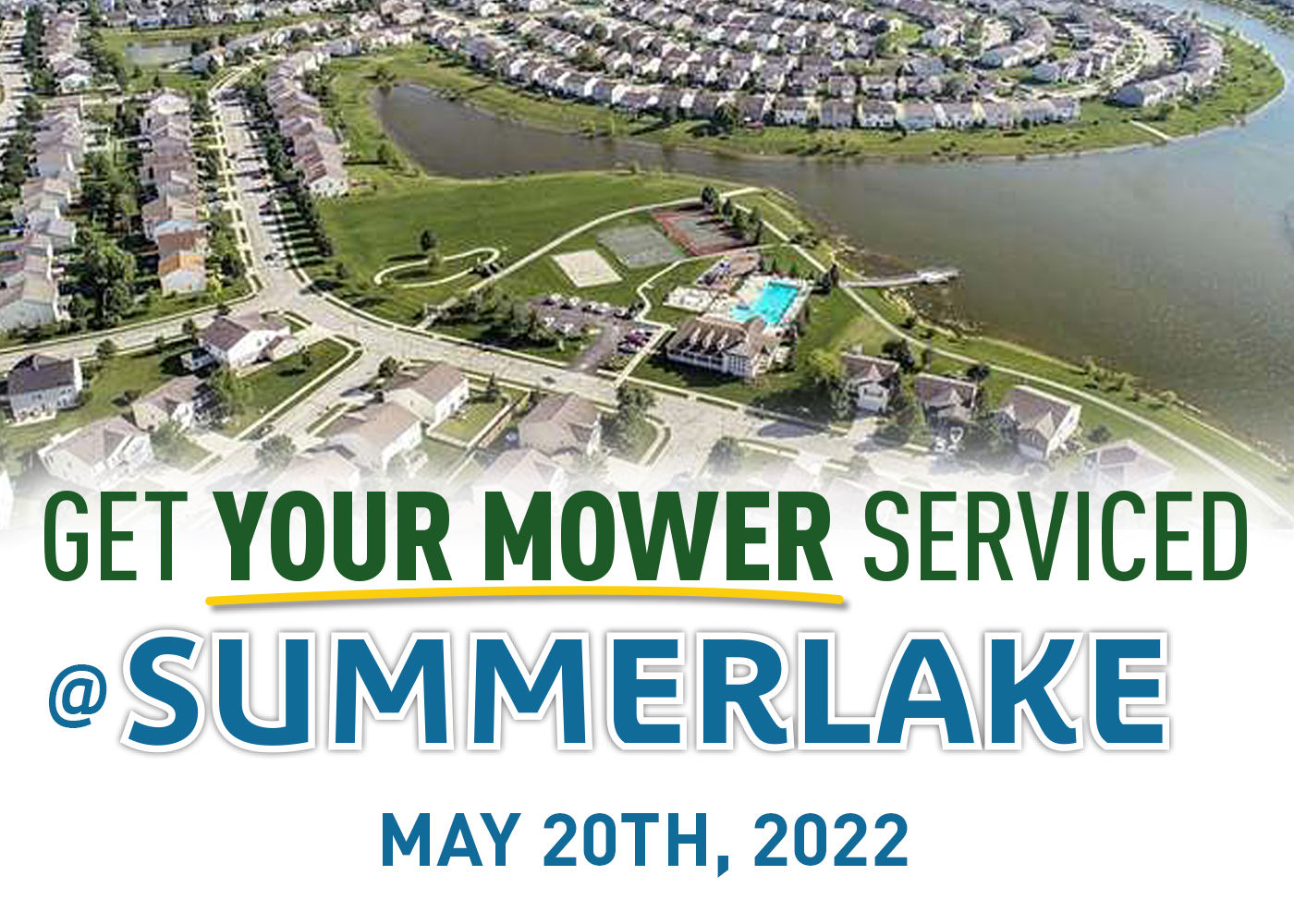 Get Your Mower Serviced at Summerlake